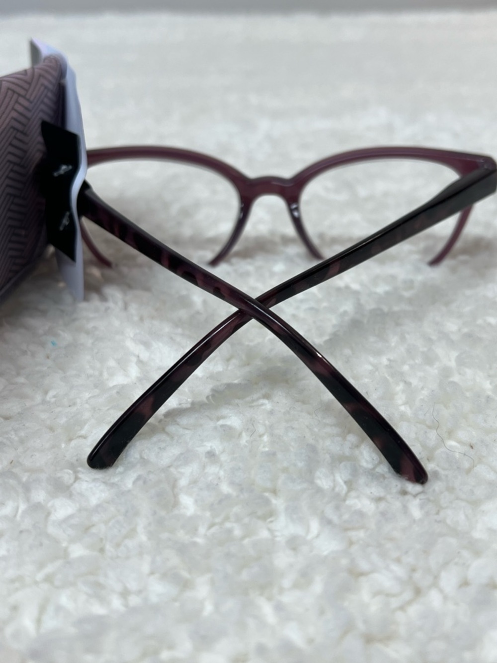 Foster Grant "Coloread" Premium Reading Glasses in Plum +2.50 - Picture 5 of 7